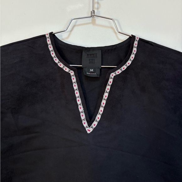 NWOT Free People Anna Sui Suede Cape Size Medium - Picture 6 of 14